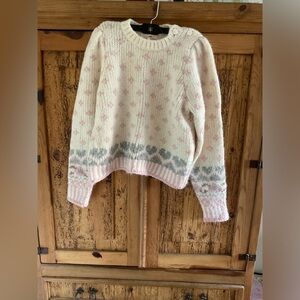 LoveShackFancy Heart Sweater
